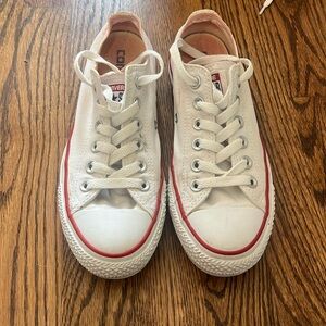 Converse all stars white size 6
